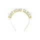 Birthday Theme Hair Hoop